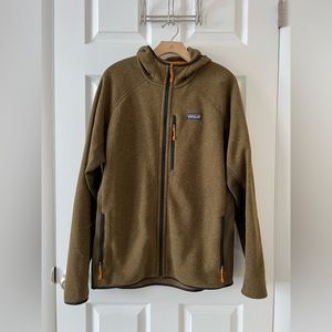 Patagonia hooded fleece